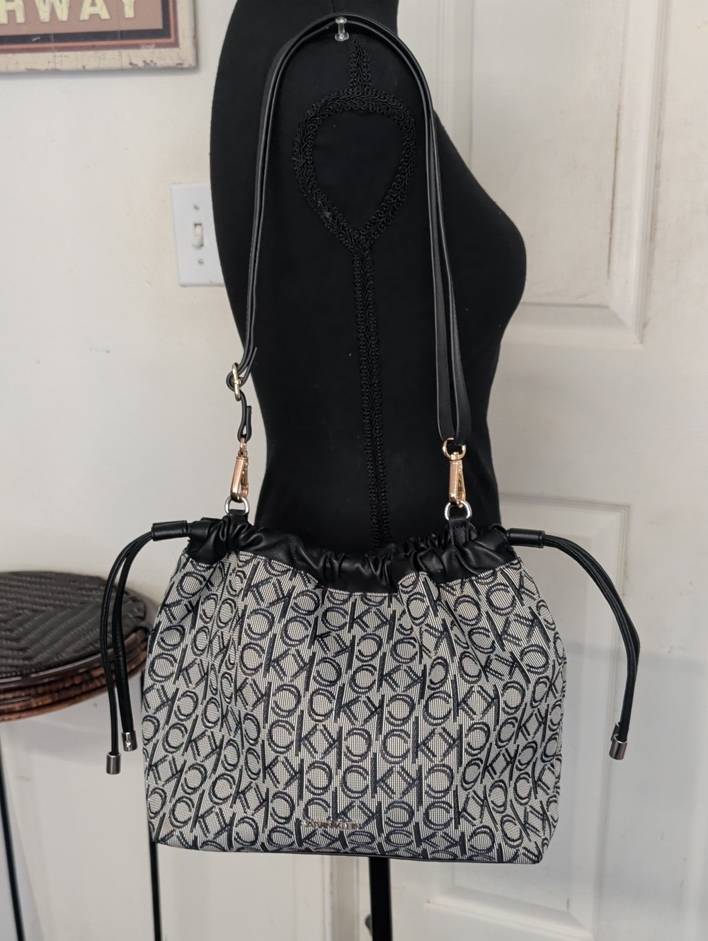 Calvin Klein Monogram Shoulder Bag